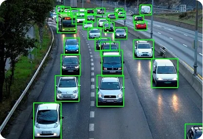 AI cameras detecting PPE